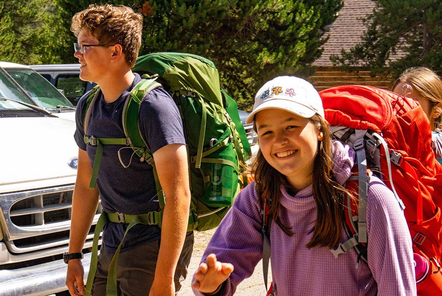 CAPs getting ready for the Wilderness Overnight