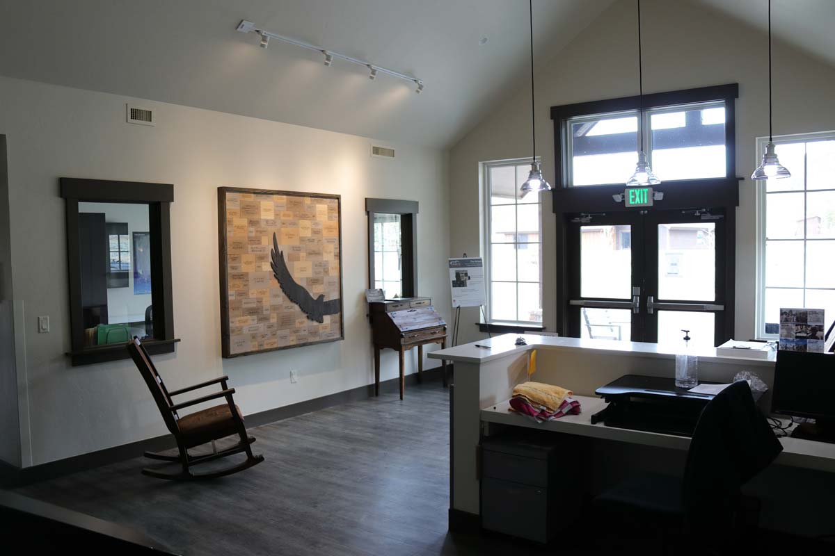 The front lobby of our Tieken office building
