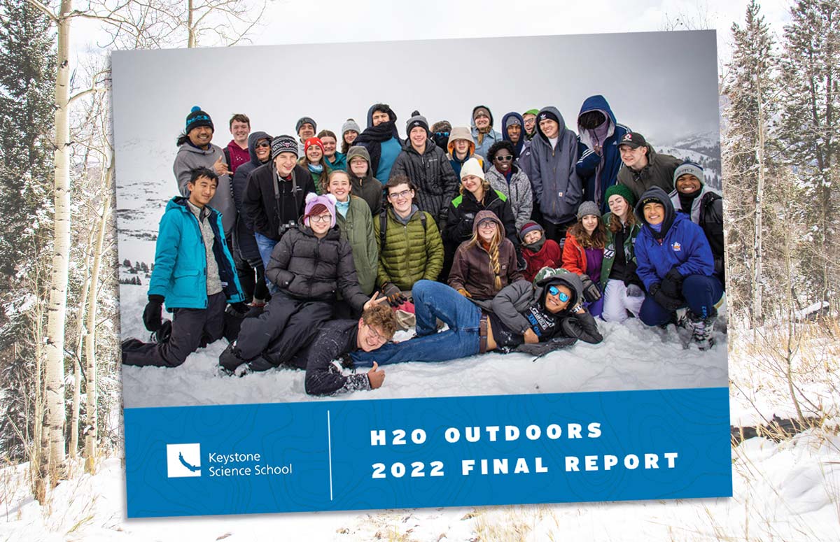 Front cover of the H2O Outdoors Final Report
