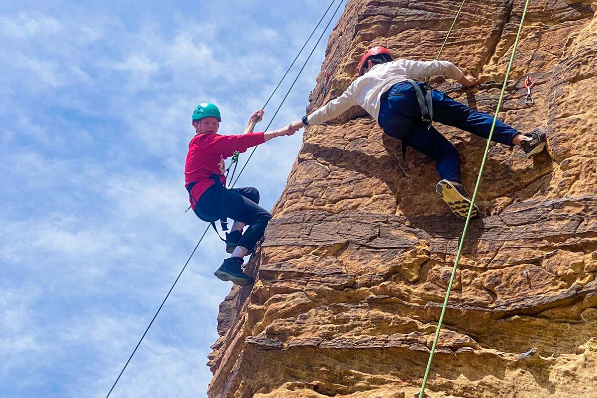 Intro to Rock Climbing Keystone Science School